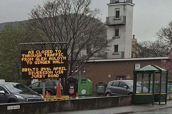 Section of TT course closed this week 