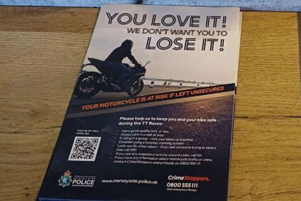 Merseyside Police launch TT bike safety operation