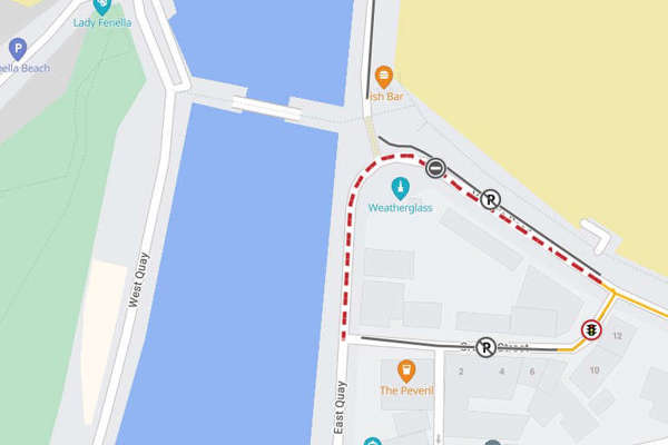 Road closures for fire festival 