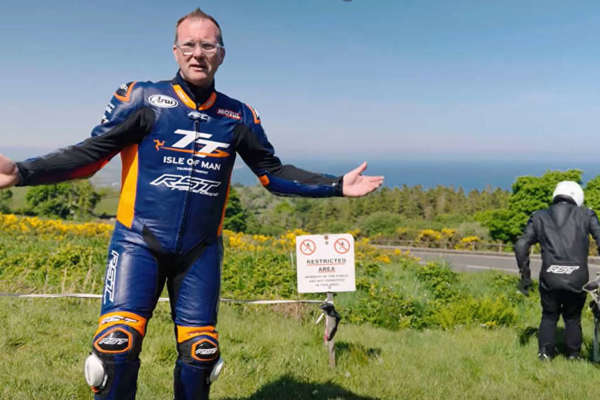Milky Quayle stars in spectator safety video