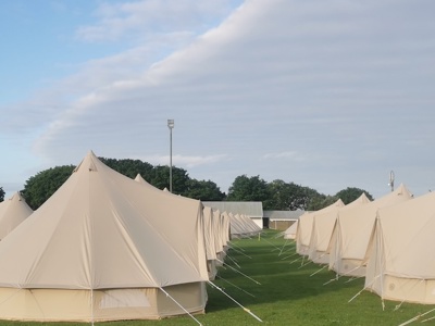 Nine Yards Bell Tents @ the TT - Castletown
