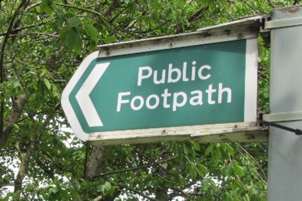 Make sure you know your walking paths!