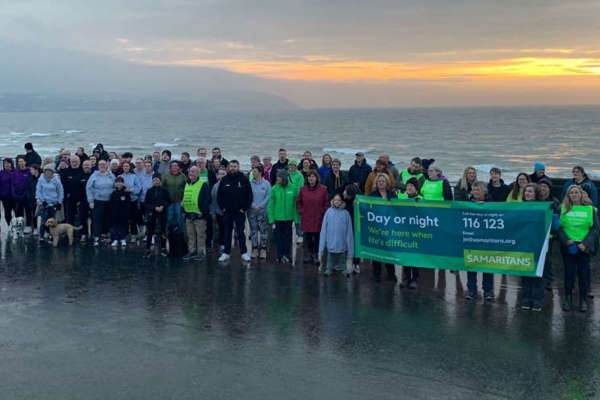 Dawn Walk with the Samaritans this weekend 