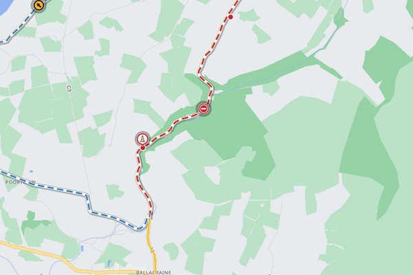 Another part of the TT course closed this week 