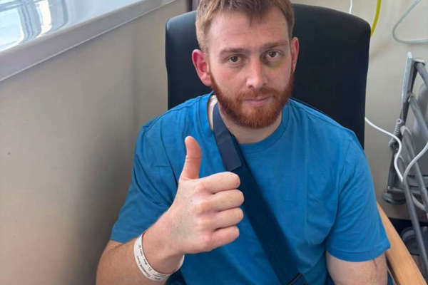 Injured Manx S100 rider released from hospital