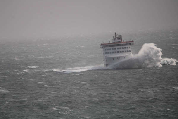Afternoon ferry is next to be cancelled by weather