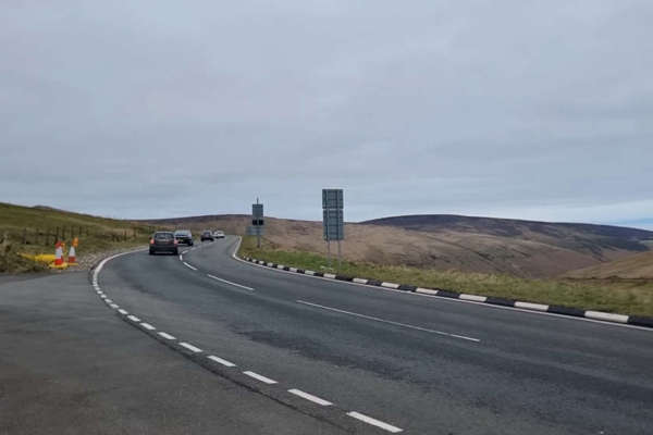 Mountain Road closed for work tonight