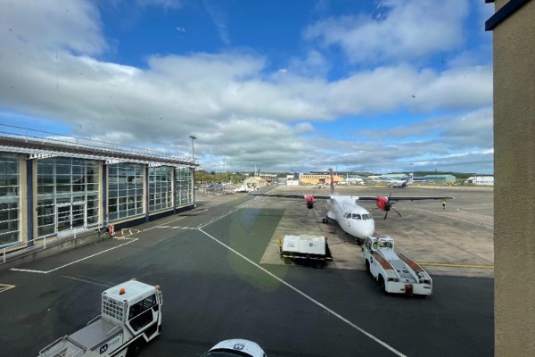 Island supports 'awful lot of people' stranded at the airport