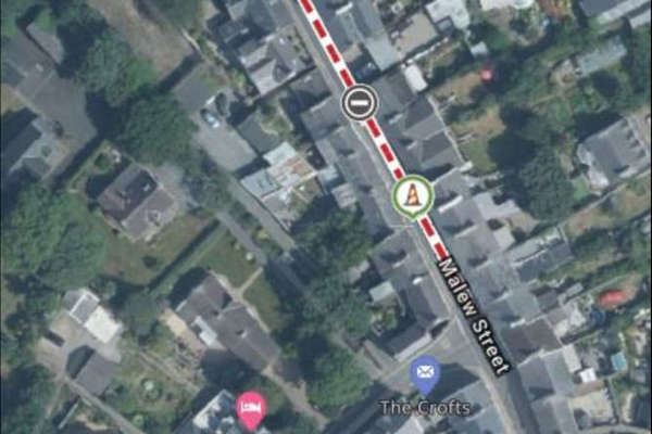 Town centre road shut for five days this week