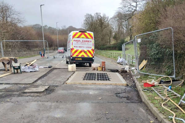 Old Castletown Road to fully reopen this afternoon 