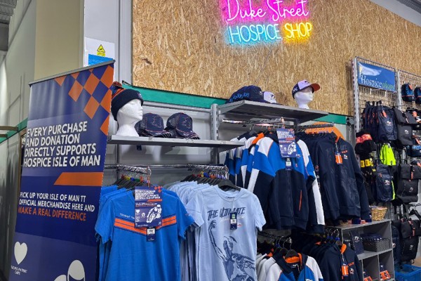 TT merchandise raising vital funds for Hospice