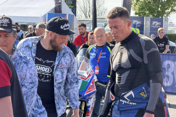 Chance to be part of the TT movie this afternoon 