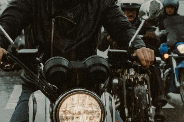 Biker and machine needed to be in TT film!