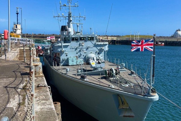 Royal Navy sailors delighted to be on Island for TT