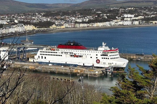 Manxman sailing cancelled following late arrival into Douglas