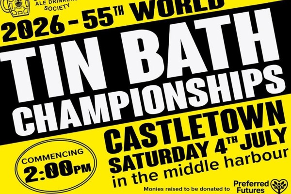 Paddles ready as Tin Bath Championships return next month