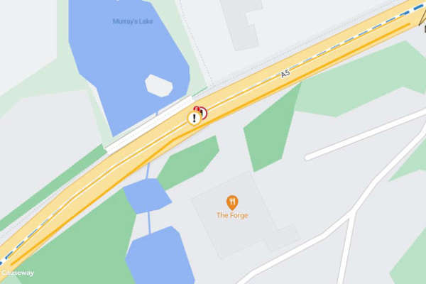 Manhole work in Santon means traffic lights over weekend