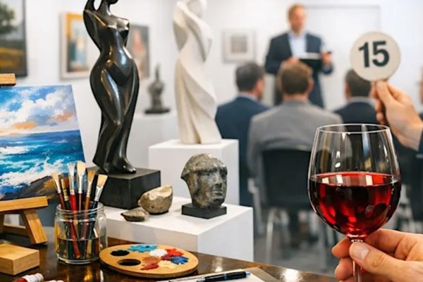 An evening of art, wine, and music...all for a good cause