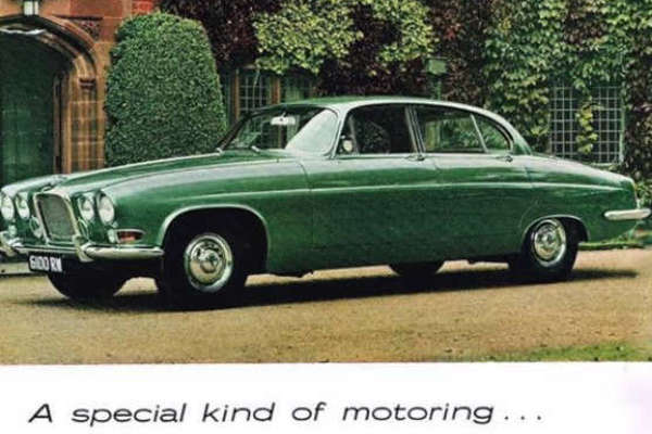 Vintage Jag with Manx connection stars on motoring show 