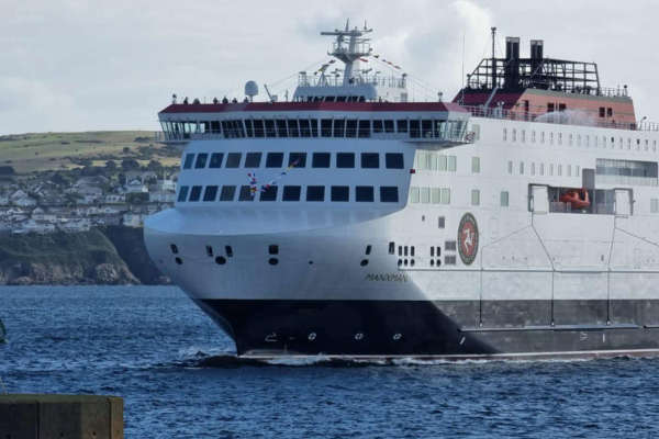 Ferry crossing delayed by half an hour