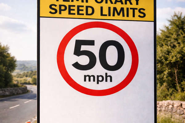 Further temporary speed limits on TT course 
